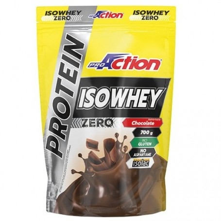 ProAction PROTEIN ISO WHEY ZERO Cioccolato - Busta 700 gr.  