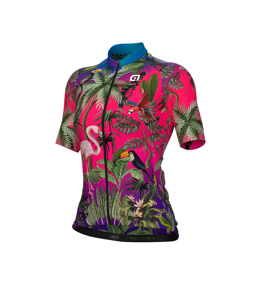 Maglia Maniche Corte Donna Alè GUYANA LADY ROSA