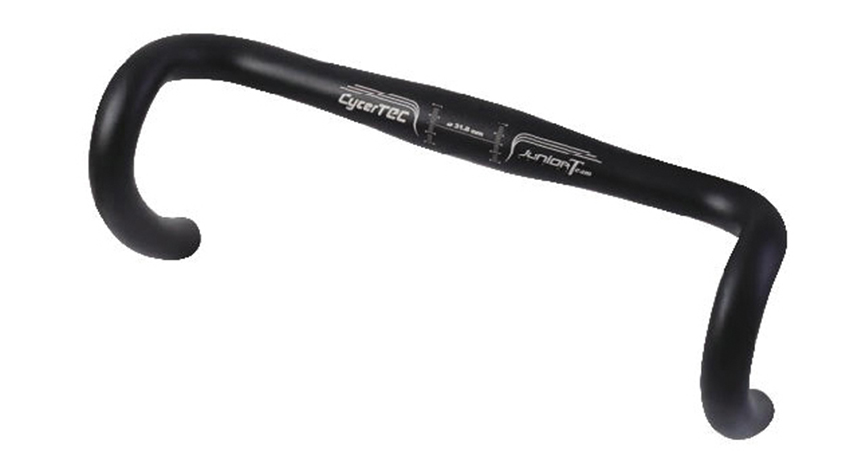 Piega manubrio Corsa Bambino 32 cm. NERO