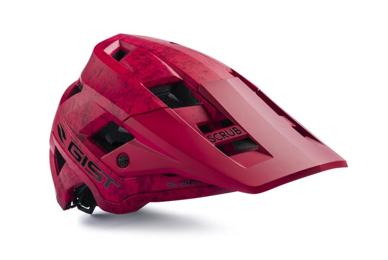 Casco Gist SCRUB ROSSO