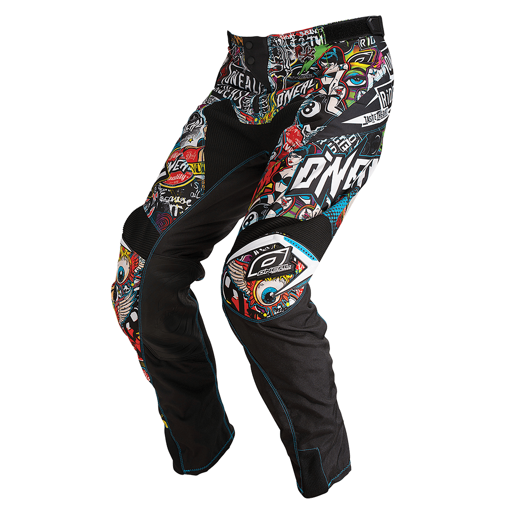 Pantaloni lunghi O'Neal MAYHEM Crank BLACK/MULTI