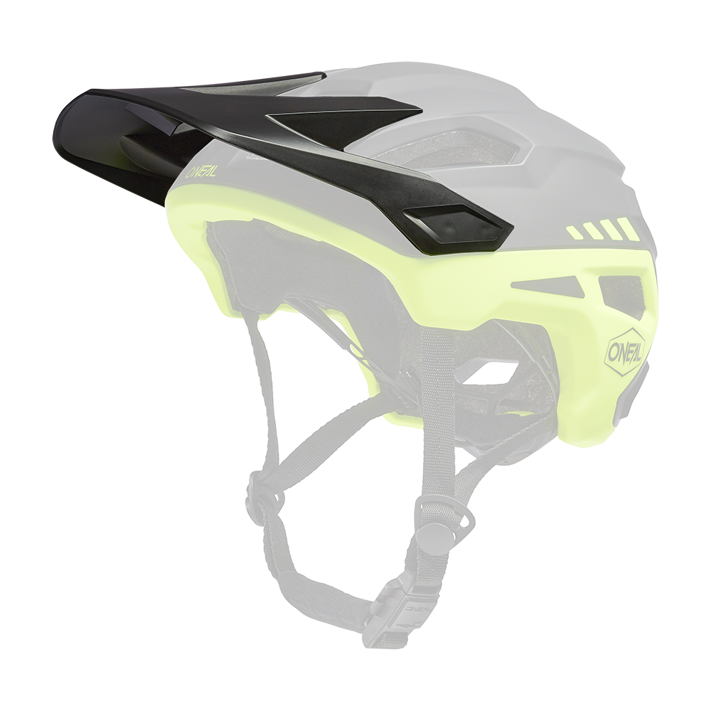 Visiera Casco O'Neal TRAILFINDER Split  NERO / GIALLO NEON