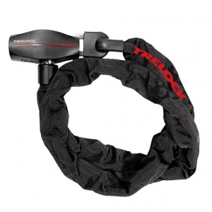 Lucchetto catena Trelock BC 480 - lung. 110cm, Ø 8mm, nero, senza supp.