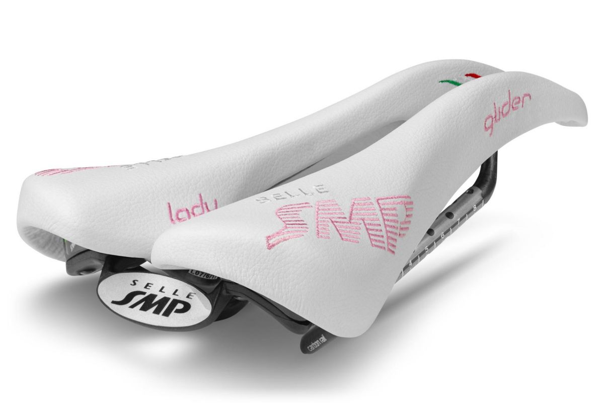 Sella SMP GLIDER Lady Carbon  BIANCO