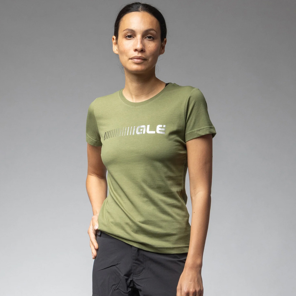 T-Shirt Donna Alè LADY VERDE MILITARE
