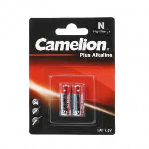 Batteria Camelion Plus Lady LR1 - 2 pezzi, alcaline, 1,5V 800 mAh, N
