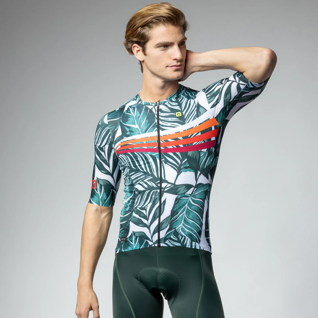 Maglia Maniche Corte Uomo Alè WILD VERDE FORESTA