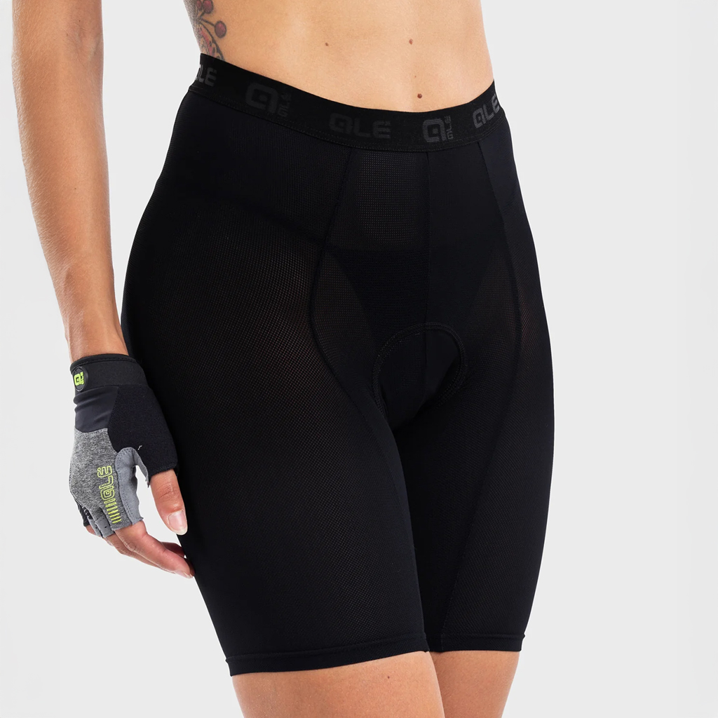 Pantaloncino MTB Donna Alè ENDURO PADDED LINER LADY NERO