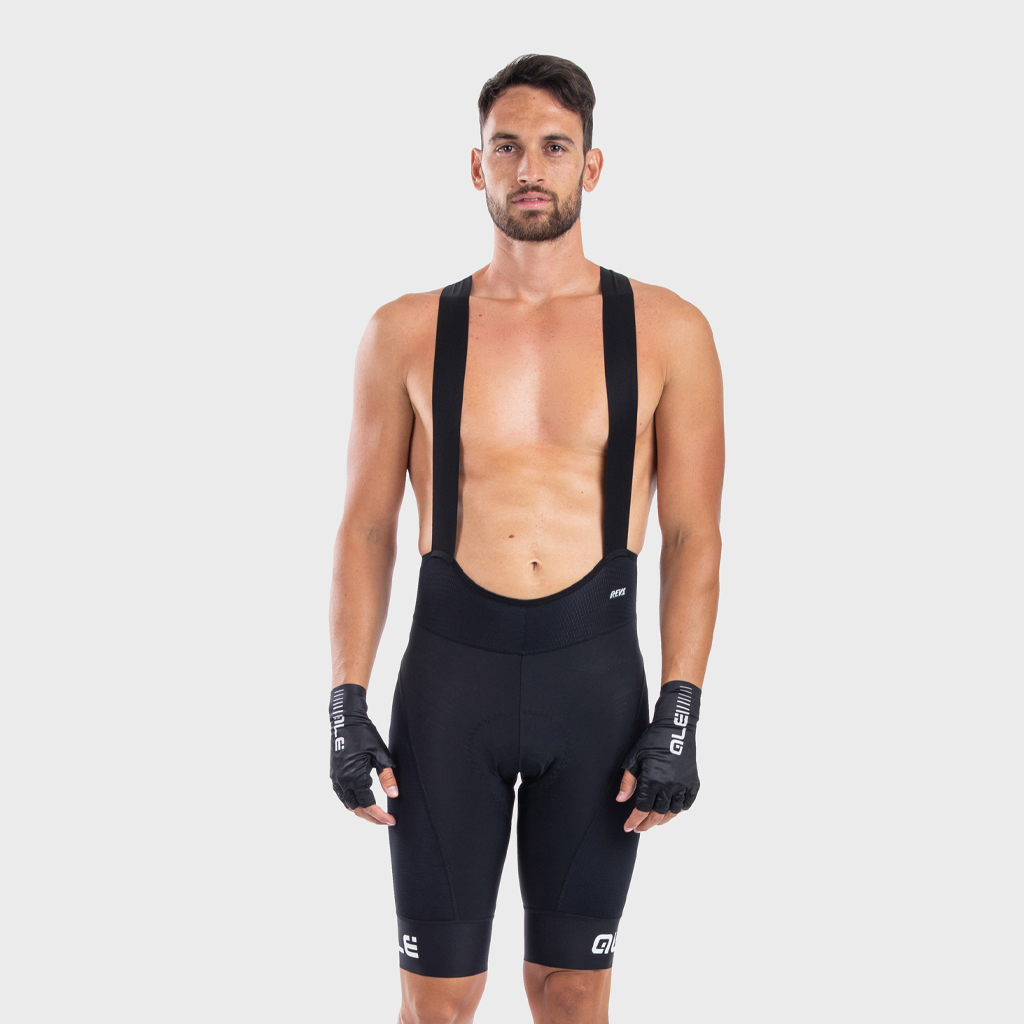 Salopette Uomo Alè AGONISTA PLUS NERO-BIANCO