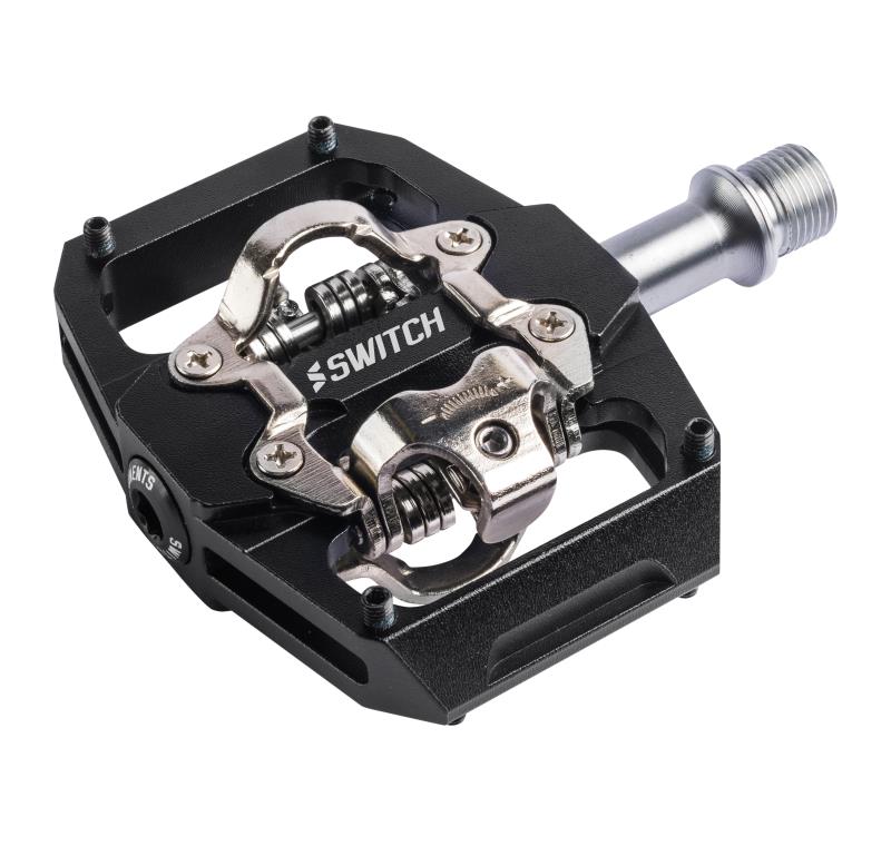 Pedale Switch Crank Flip Clip  NERO