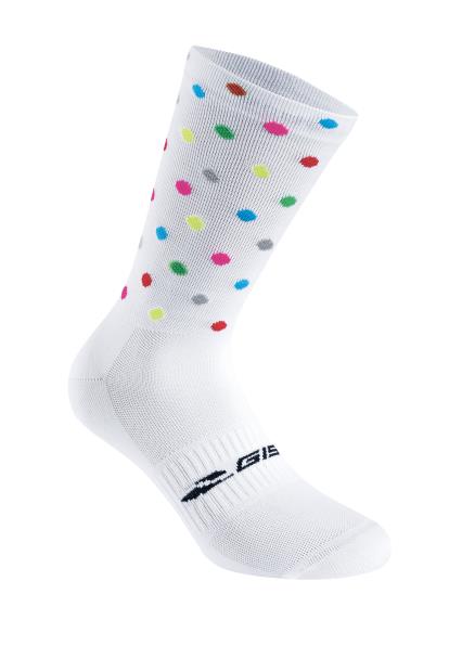 Calzino GIST Q-SKIN Pois BIANCO COLOR