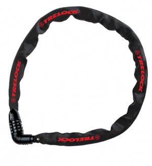 Lucchetto cat Trelock BC 115 Code - lung. 110cm, Ø 4mm, nero, senza supp.