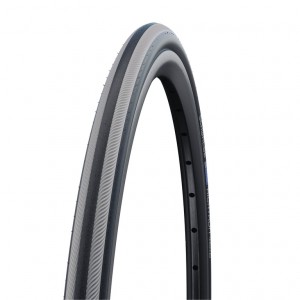 Copert. Schwalbe RightrunPlus HS387 rig. - 22x1.00 BS 25-489 Pf ne/gr-TwSkin SG NMC