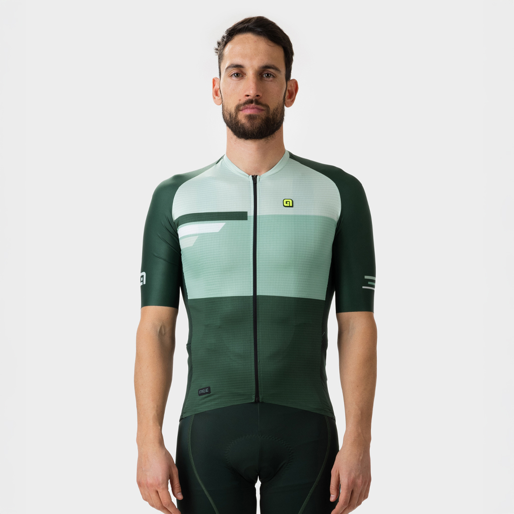 Maglia Maniche Corte Uomo Alè RADAR VERDE PINO