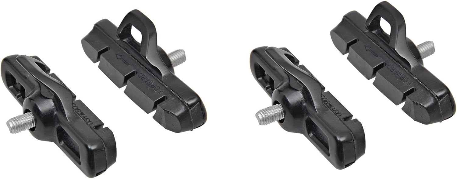 Set pattini freno Campagnolo - nero, 2 destra + 2 sinistra, BR-SR140