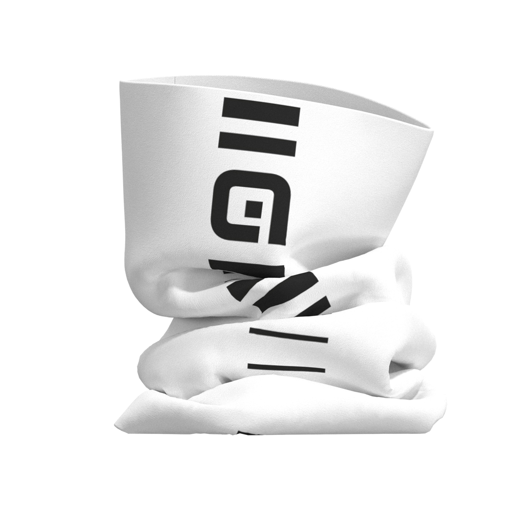 Fascia multiuso Alè IDENTITY TUBULAR BIANCO-NERO