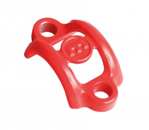 Collarino di fiss. Magura MT Upgrade - rosso  fluo,all.,senza viti, UDV=1