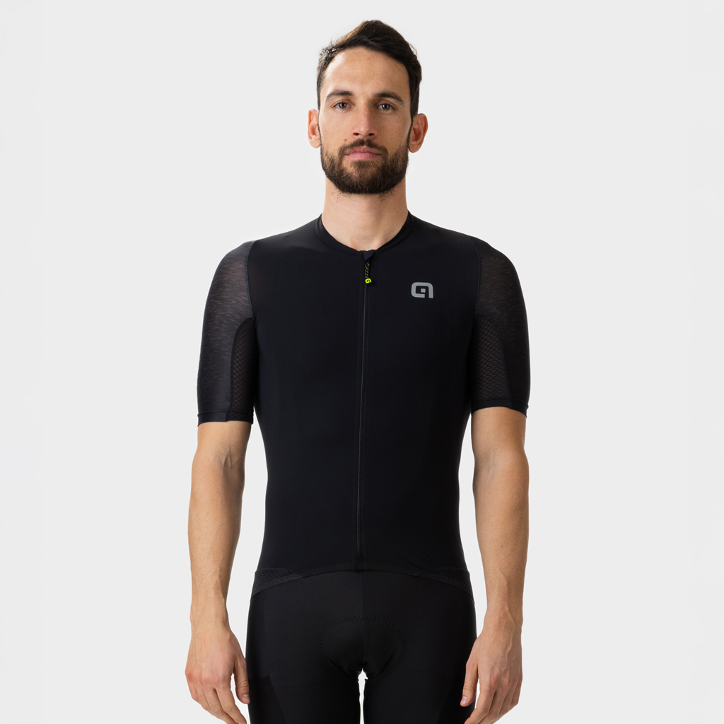 Maglia Gravel Maniche Corte Uomo Alè ATTACK OFF ROAD 2.0 NERO