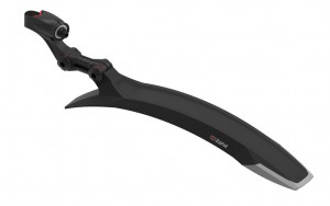 Parafango R.Post Zéfal Deflector RM90+ - nero, L 530mm x | 89 fino 95mm