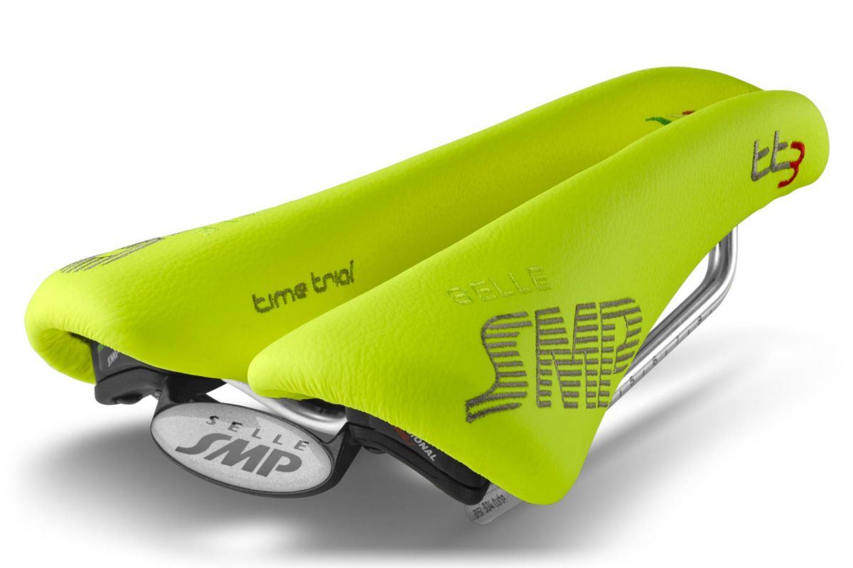 Sella SMP Time Trial TT3  GIALLO FLUO