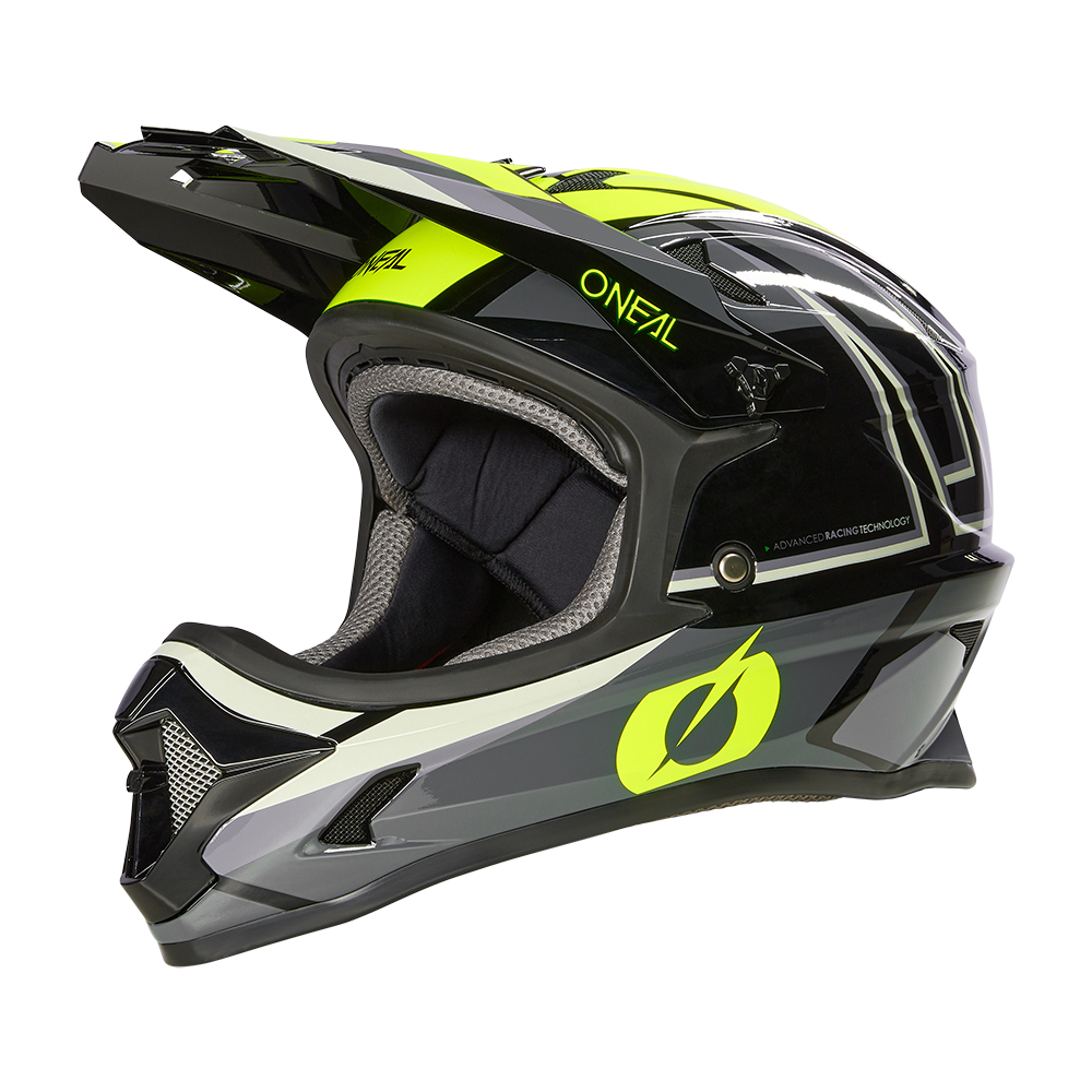 Casco MTB O'Neal SONUS Split NERO / GIALLO NEON