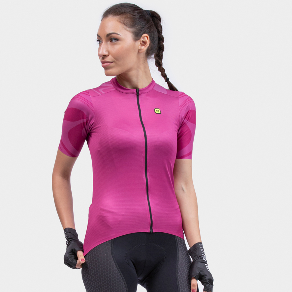 Maglia Maniche Corte Donna Alè ARTIKA LADY AMARANTO