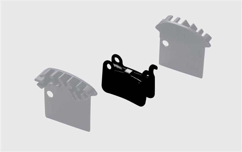 Pastiglie con Alette di Raffreddamento Brakco Shimano XTR Pre-2011  