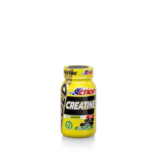 ProAction GOLD CREATINE - Creapure® Barattolo 100 cpr.  