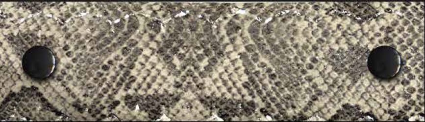 Cintura di copertone verniciato Cingomma YOUTATTOO Animal Pyton  NATURAL GREY