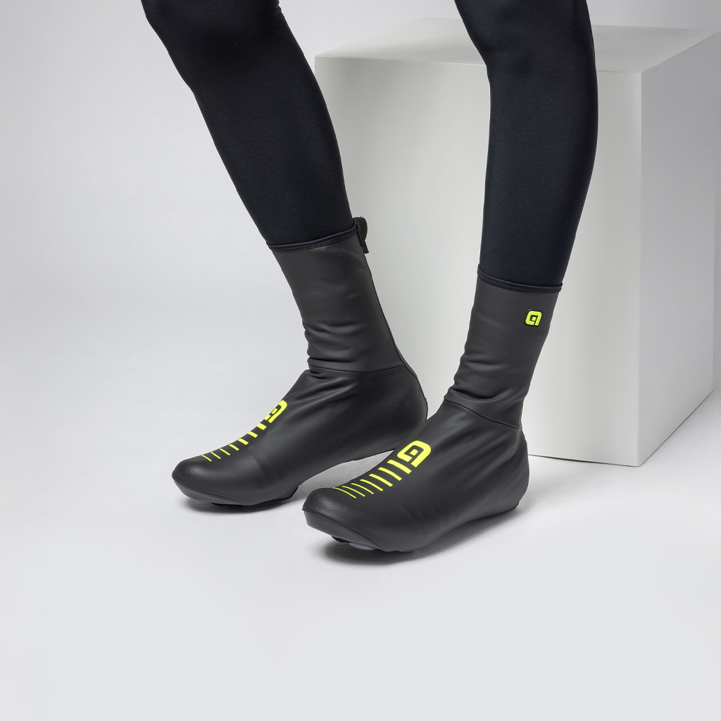 Copriscarpe Alè RAIN 2.0 SHOECOVERS GIALLO FLUO
