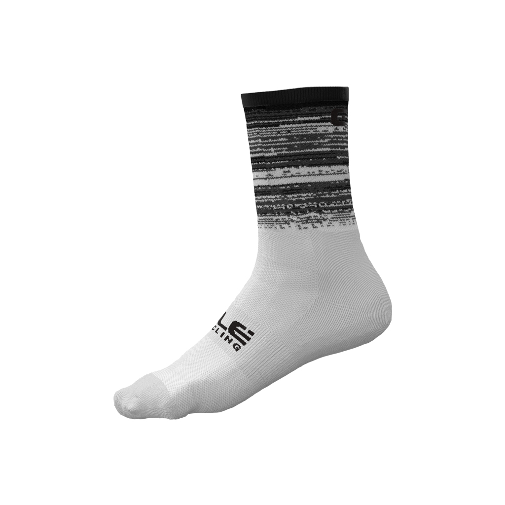 Calzino Alè SCANNER BIANCO-NERO