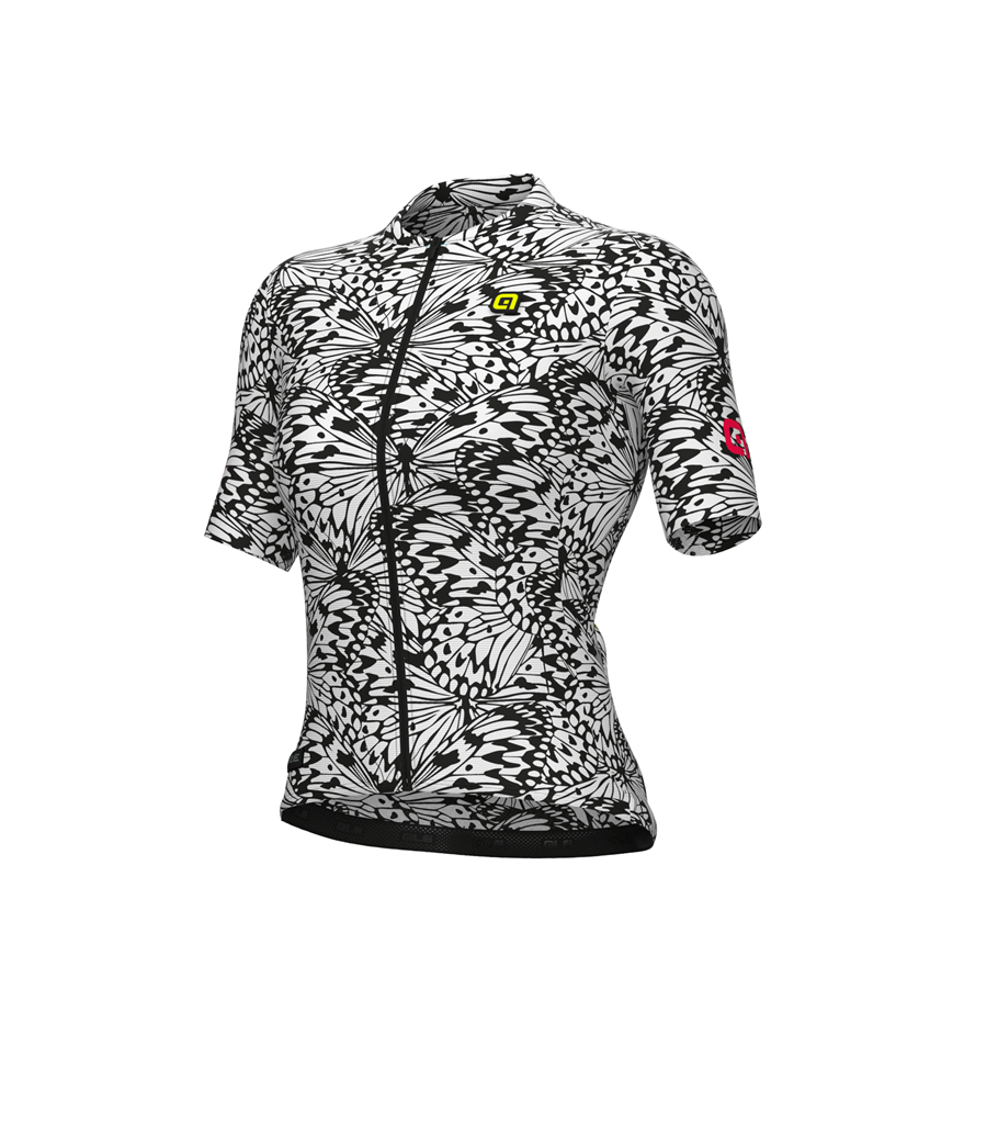 Maglia Maniche Corte Donna Alè PAPILLON LADY BIANCO