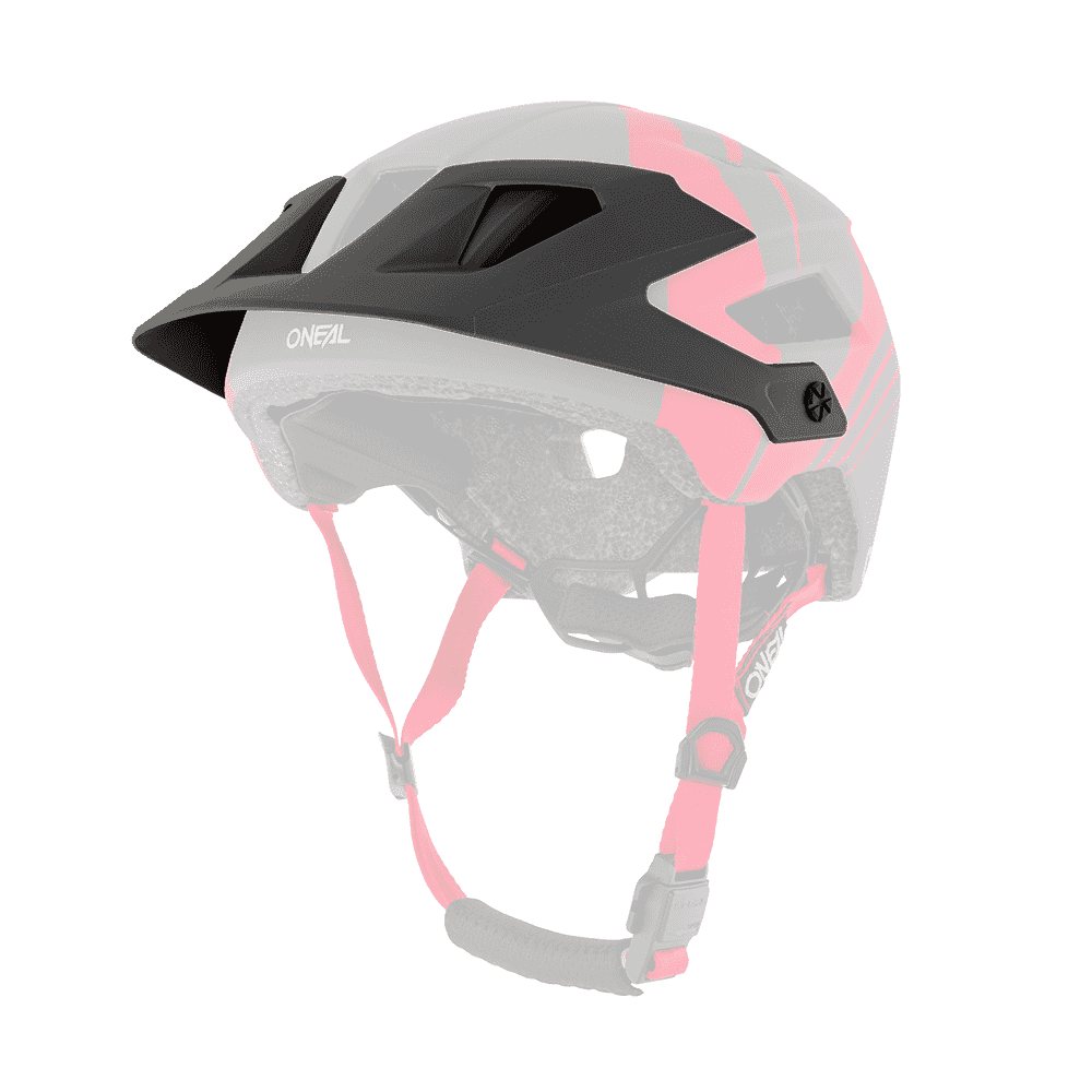 Visiera ricambio Casco MTB O'Neal DEFENDER Nova UNICA GRAY/RED