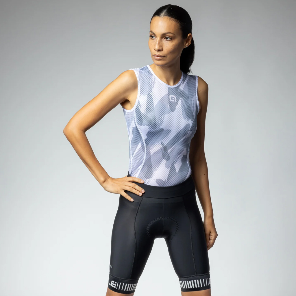 Pantaloncino Donna Alè STRADA LADY BIANCO