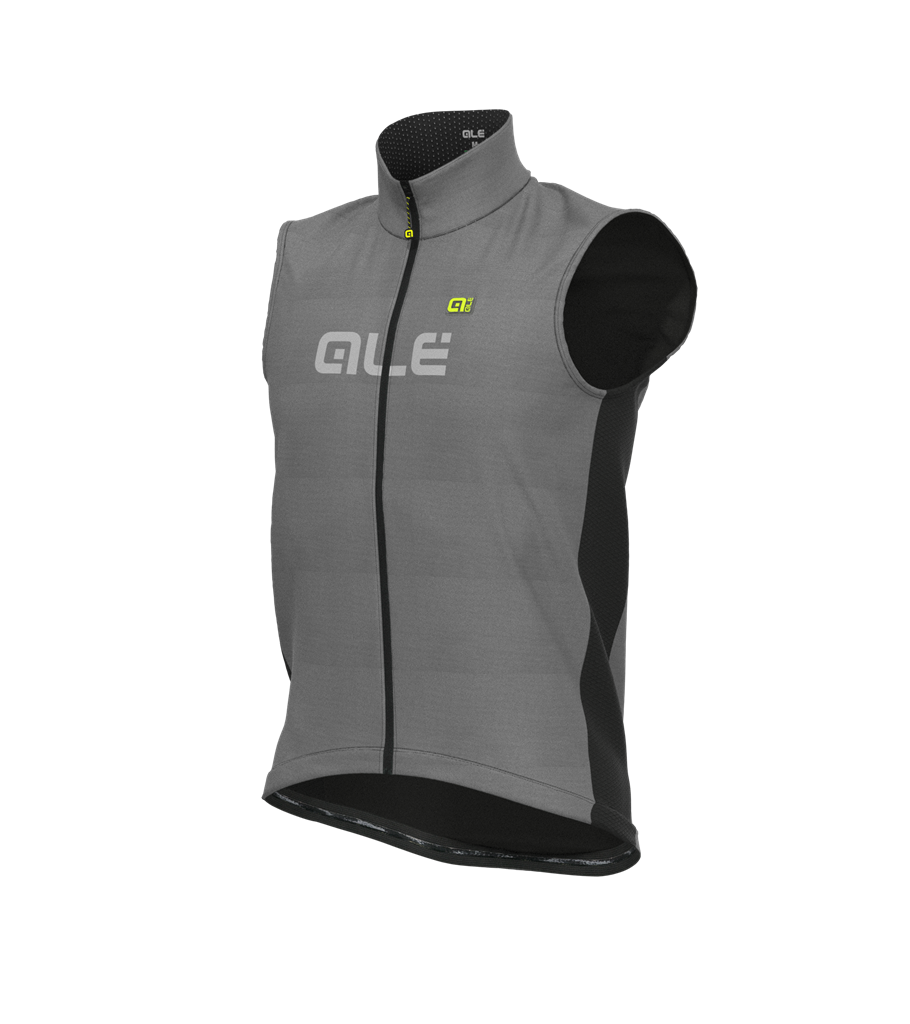 Gilet Smanicato Antivento Alè BLACK REFLECTIVE NERO