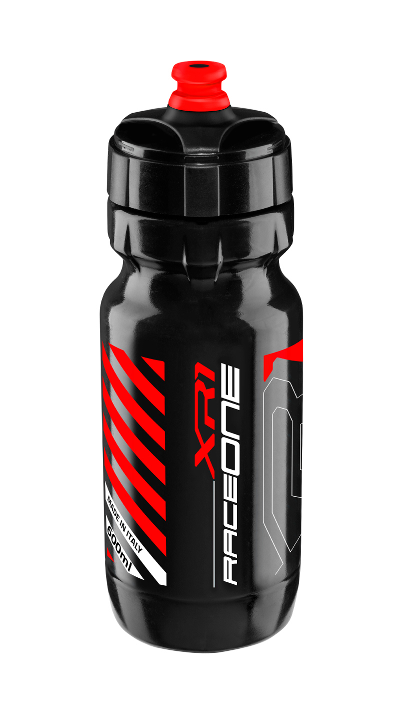 Borraccia Race One XR1 600 ml. NERO - ROSSO