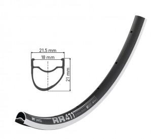 Cerchi DT Swiss RR 411 asimm.. 29