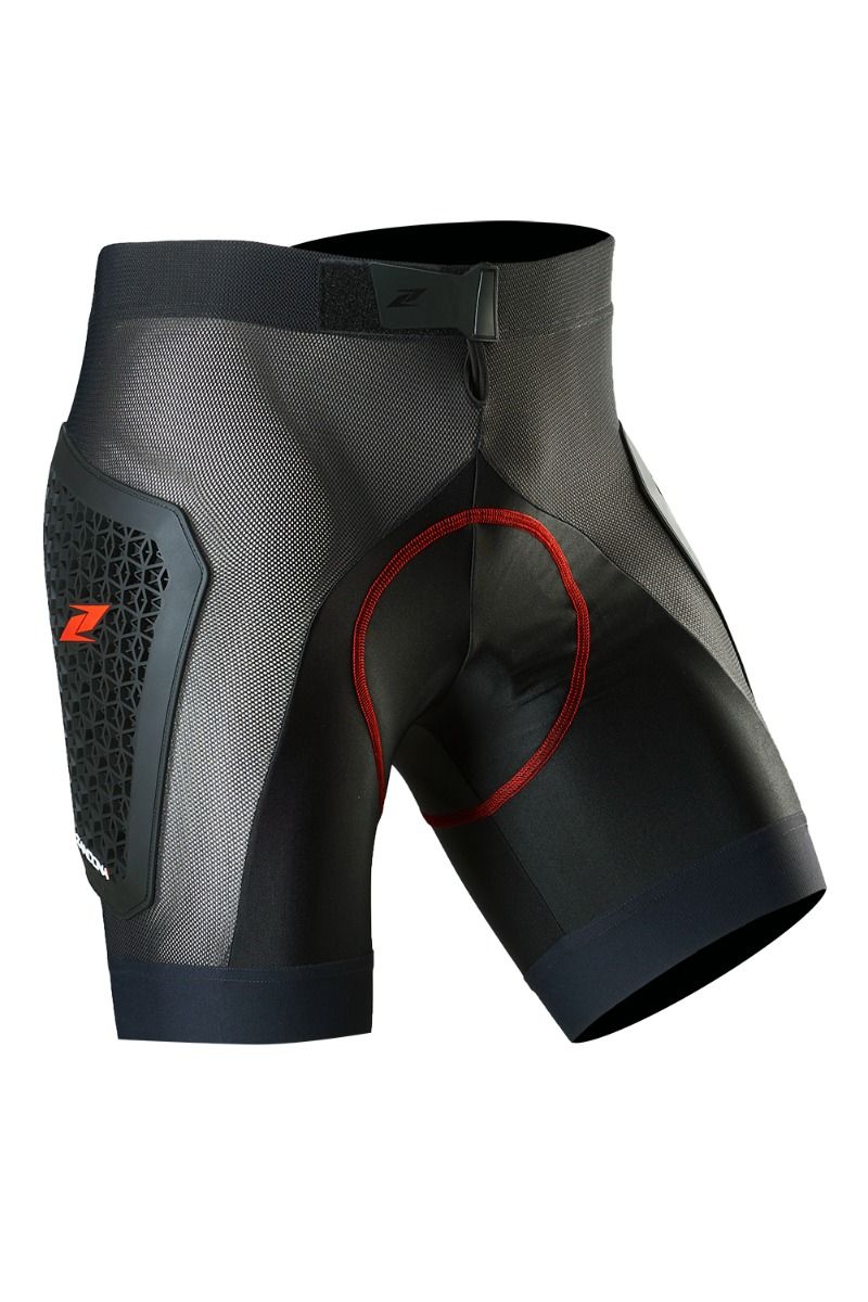 Shorts protettivi Zandonà NETCUBE MTB SHORTS NERO