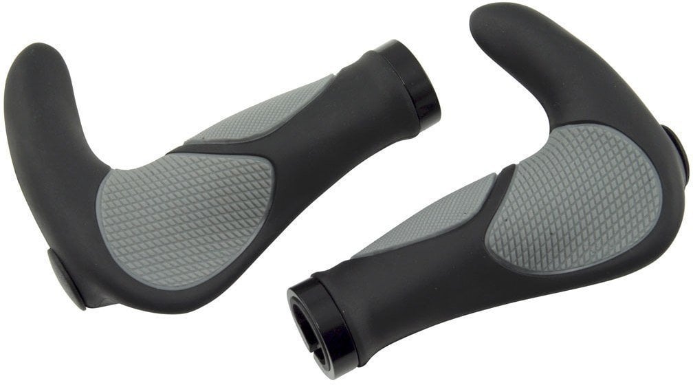 Manopole anatomiche MTB Longus ERGOBUL   NERO/GRIGIO