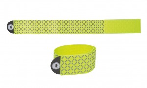 Nastro riflettente Wowow giallo - ca 15x95 cm, con chiusura in velcro