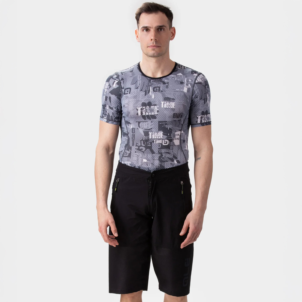 Pantaloncino MTB Uomo Alè ROCK OFF ROAD NERO