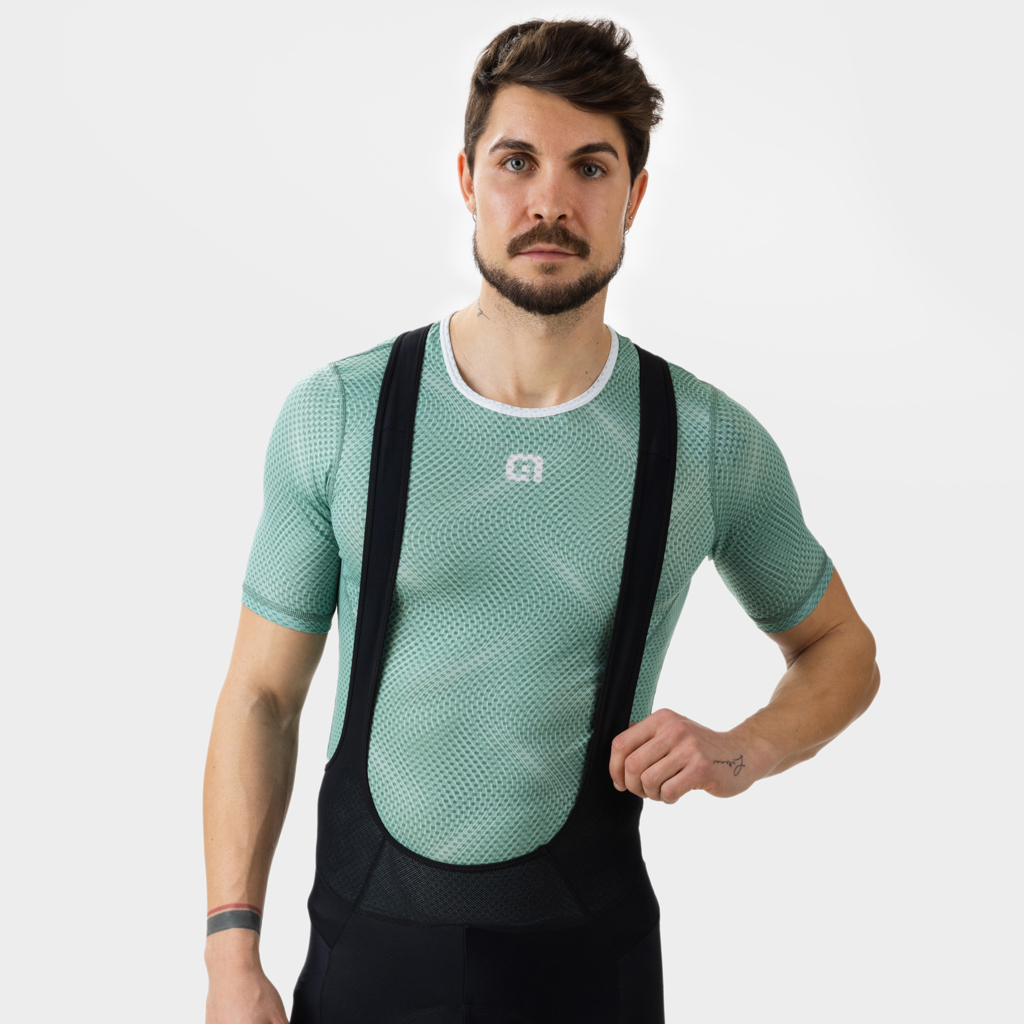 Maglia Maniche Corte Uomo Alè RIFT VERDE ACQUA