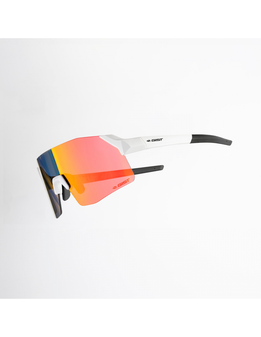 Occhiali Gist ROCKET  BIANCO - LENTE ROSSA