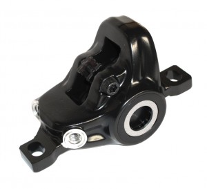 Pinza del freno Magura MT2 nera - Ron.arg.usc.dritta con past.freni UDV=1