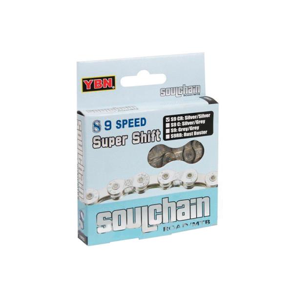 Catena 9 velocitÃ  YBN S9CR  SILVER