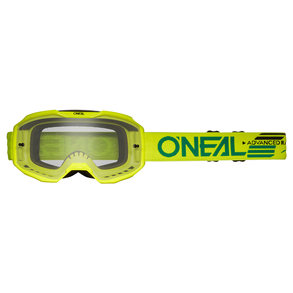 Maschera O'Neal B10 SOLID UNICA GIALLO NEON / TRASPARENTE