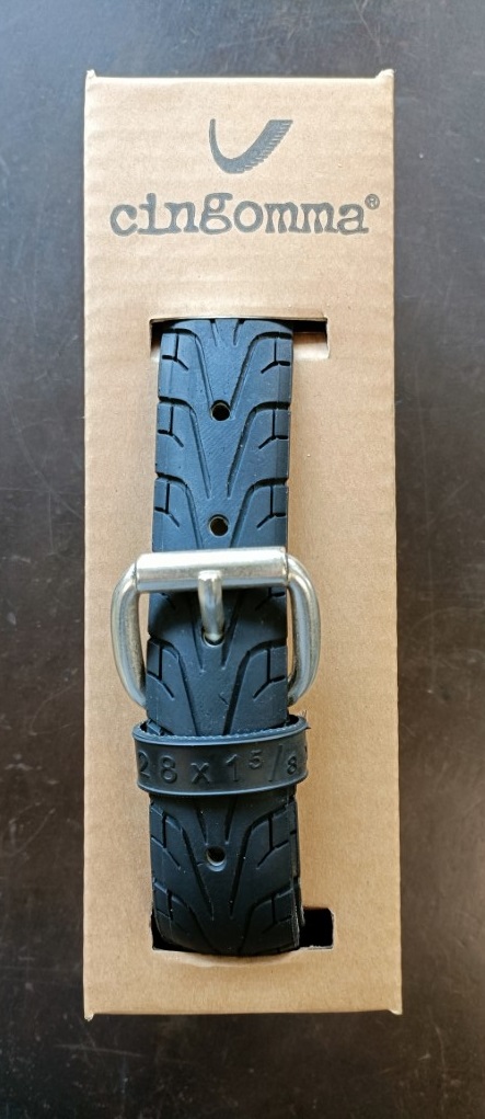 Cintura di copertone Cingomma 208795  NERO