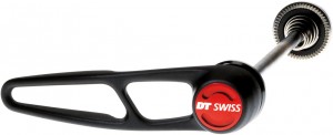 QR RA DT Swiss RWS BTT - QR in acciaio,100mm c.leva in allu