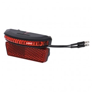 Luce posteriore a dinamo LED Trelock - LS 653 COB Line,supporto ZL650,nero