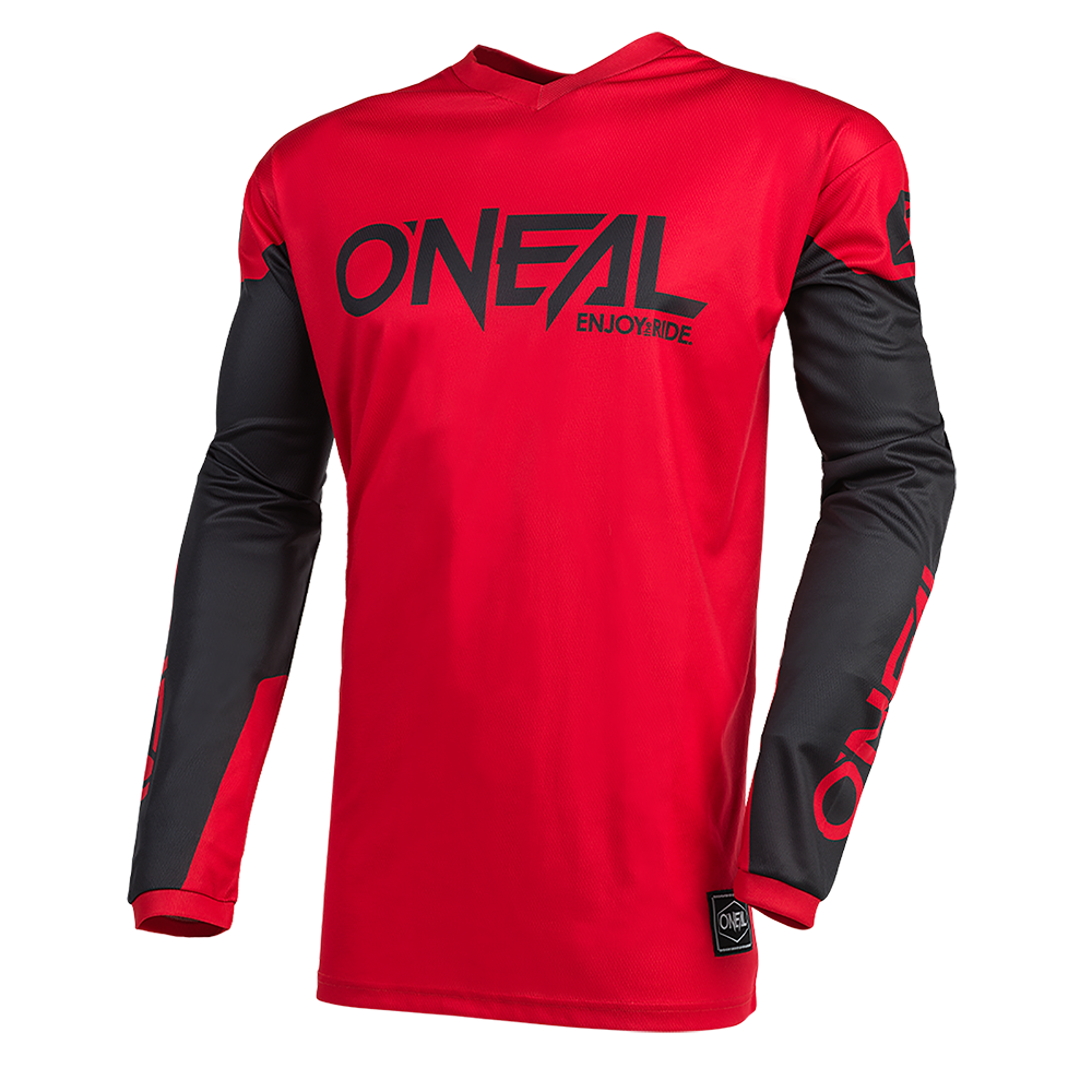 Maglia O'Neal maniche lunghe ELEMENT Threat RED/BLACK